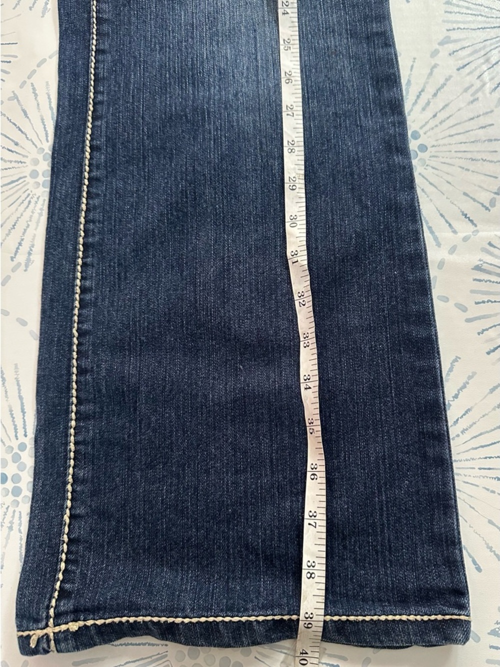 Nine West Vintage American Mid Rise Bootcut Jeans Women's Size 12 - Picture 3 of 12